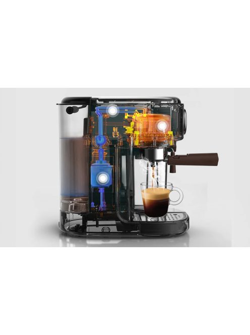 Hibrew elektromos, autómata espresso kávéfőző