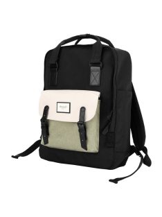   Himawari 1010 15.6'' laptop hátizsák fekete-zöld