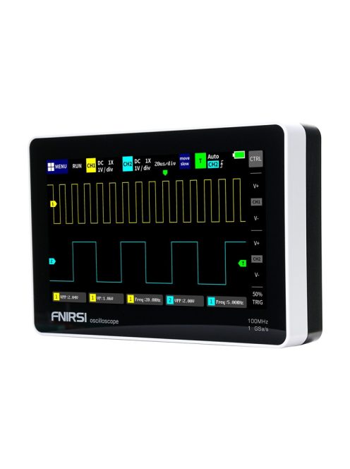 FNIRSI 1013D 7"-os hordozható táblagépes oszcilloszkóp