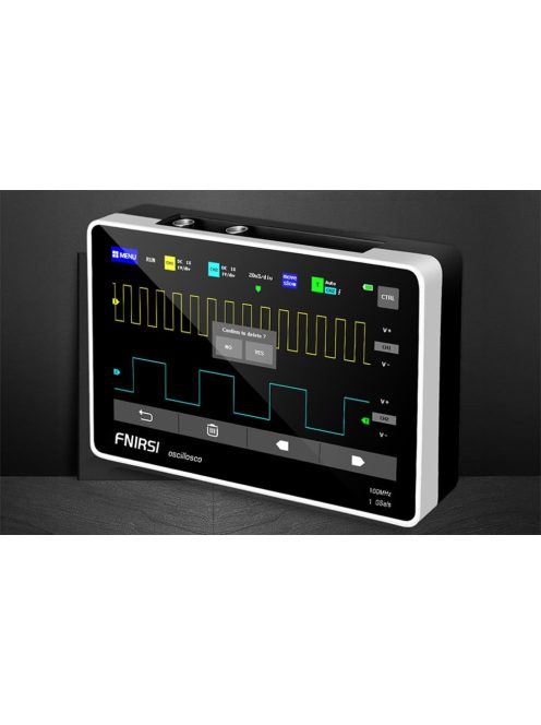 FNIRSI 1013D 7"-os hordozható táblagépes oszcilloszkóp