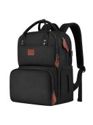 Laptop hátizsák / ebéd táska 15.6'' Matein 1162 USB, fekete