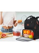 Laptop hátizsák / ebéd táska 15.6'' Matein 1162 USB, fekete