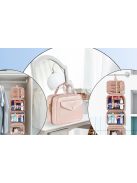 Női 9L Matein 1230 rózsaszín utazótáska / átalakítható piperetáska