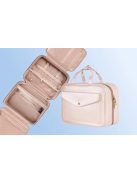 Női 9L Matein 1230 rózsaszín utazótáska / átalakítható piperetáska