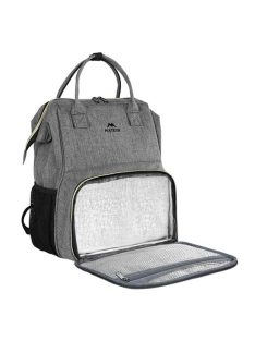   Laptop hátizsák / ebéd táska 15.6'' Matein 1368 USB, szürke