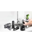 AMZCHEF 1501-BK-SM lassan működő gyümölcsprés fekete