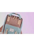 Himawari 188L-1 14'' laptop hátizsák rózsaszín-kék