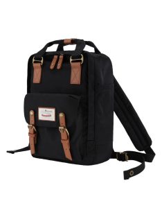   Himawari 188L fekete és barna 14'' laptop hátizsák