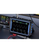Hordozható 3 az 1-ben FNIRSI 2C53P 4,3" érintőképernyős oszcilloszkóp