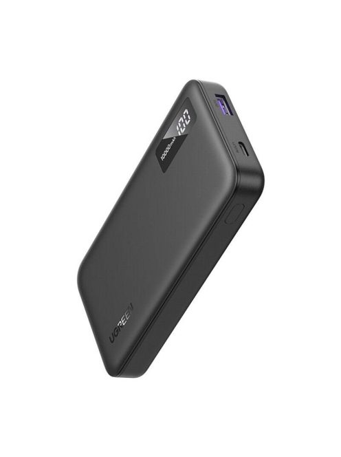 Powerbank 10000mAh Ugreen PB311, USB + USB-C, 20W PD (black)