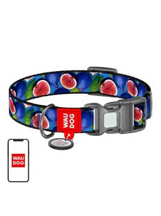 Waudog "Fig" nylon nyakörv QR kóddal, S méret