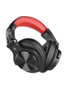   OneOdio Fusion A70 vezeték nélküli fejhallgató fekete és piros