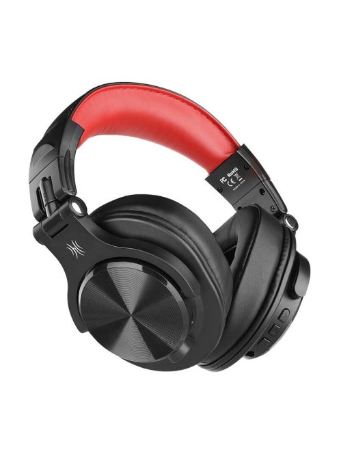 OneOdio Fusion A70 vezeték nélküli fejhallgató fekete és piros