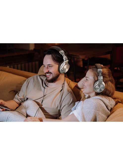 OneOdio Fusion A70 vezeték nélküli fejhallgató barna-ezüst