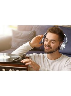 OneOdio A71 vezeték nélküli fejhallgató barna-ezüst