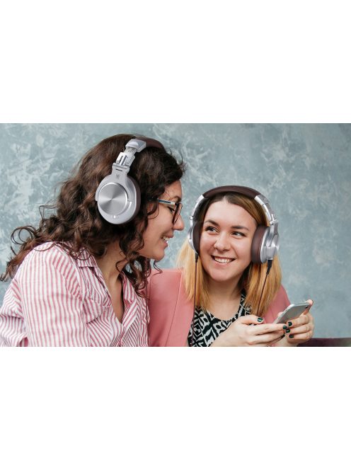 OneOdio A71 vezeték nélküli fejhallgató barna-ezüst