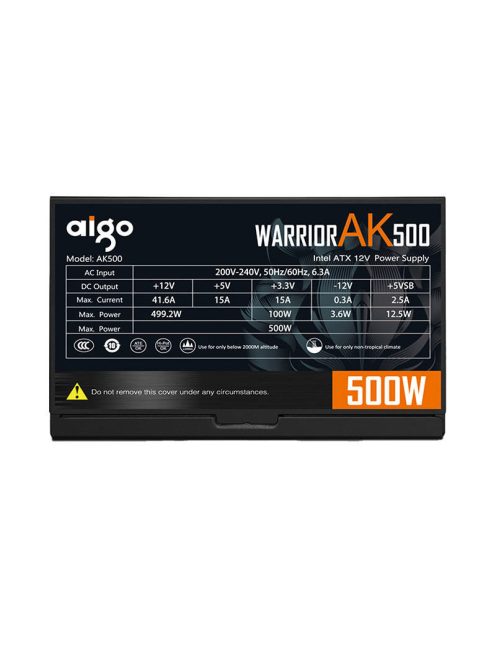 Aigo AK500 számítógépes tápegység fekete