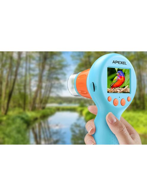 APEXEL APL-MS201 digitális mikroszkóp gyerekeknek