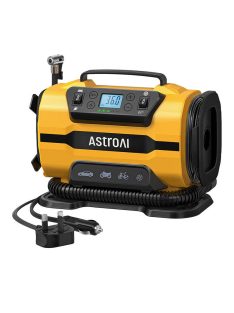   AstroAI ATJ-8366 150 PSI 12V DC/110V AC hordozható kerékkompresszor 150 PSI