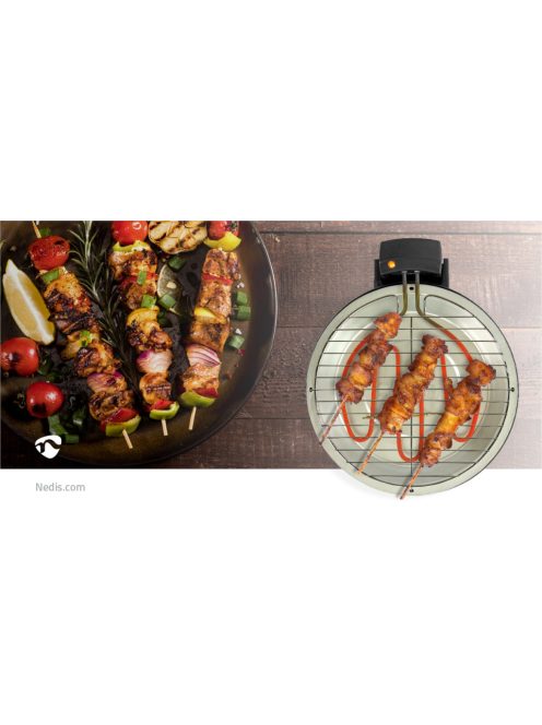 Nedis Elektromos bbq 30cm.