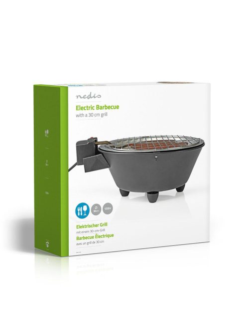 Nedis Elektromos bbq 30cm.