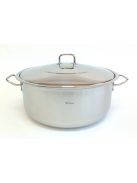 Fazék fém fedővel 19,5L