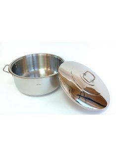Fazék fém fedővel 19,5L
