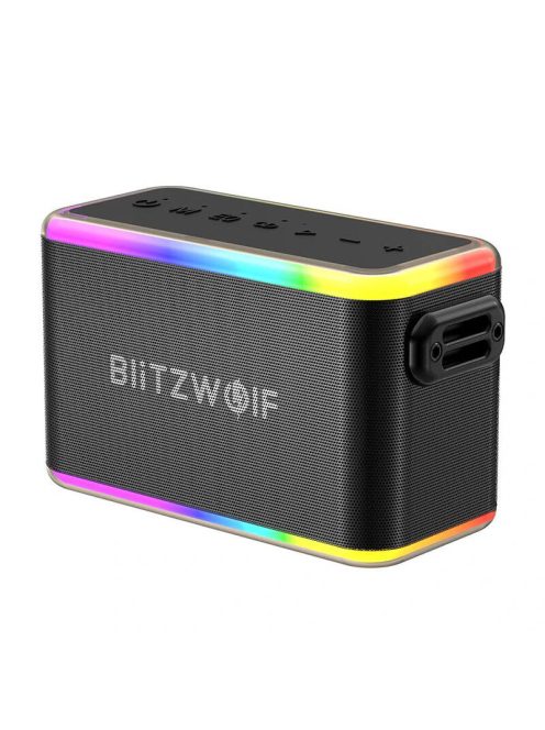 Blitzwolf BW-WA6 vezeték nélküli bluetooth hangszóró, RGB, 80W