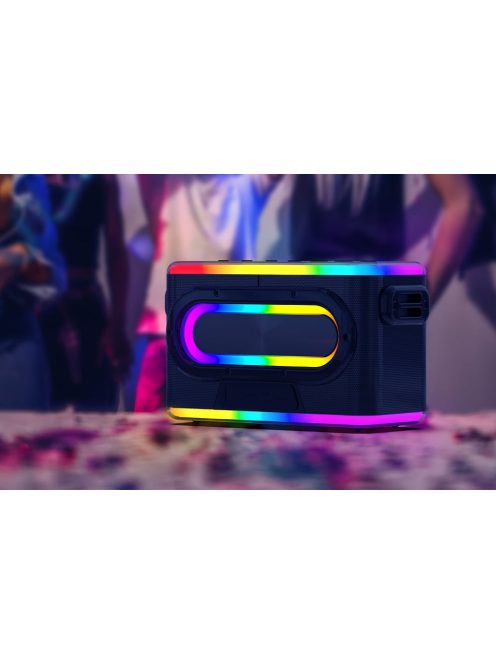 Blitzwolf BW-WA6 vezeték nélküli bluetooth hangszóró, RGB, 80W