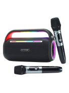 Blitzwolf BW-WA7 120W BT vezeték nélküli karaoke hangszóró+ 2db. mikrofon
