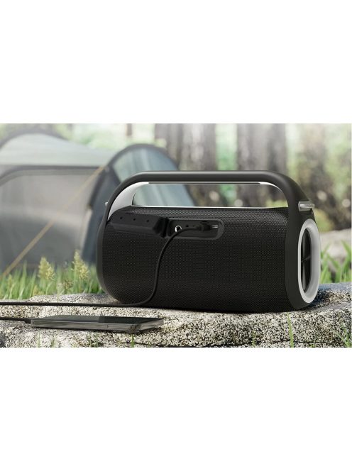 Blitzwolf BW-WA7 120W BT vezeték nélküli karaoke hangszóró+ 2db. mikrofon