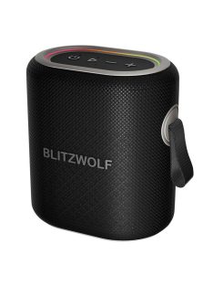   Blitzwolf BW-WA8 RGB Bluetooth vezeték nélküli hangszóró fekete