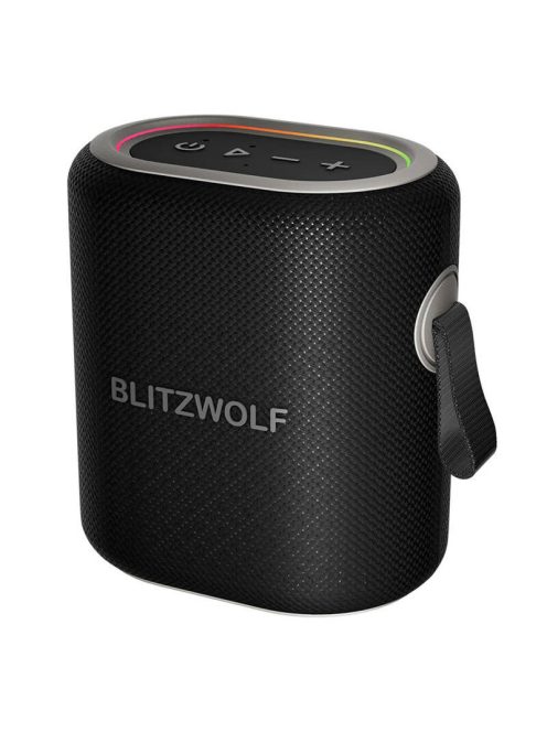 Blitzwolf BW-WA8 RGB Bluetooth vezeték nélküli hangszóró fekete