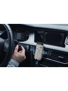 Baseus LightChaser autós tartó induktív töltővel