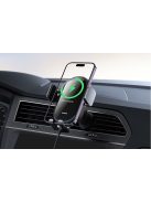 Baseus LightChaser autós tartó induktív töltővel