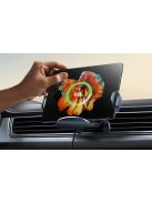 Autós tartó induktív töltővel Baseus LightChaser