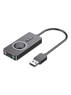 USB 2.0 külső hangkártya Vention CDRBF 1m