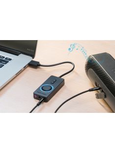 USB 2.0 külső hangkártya Vention CDRBF 1m