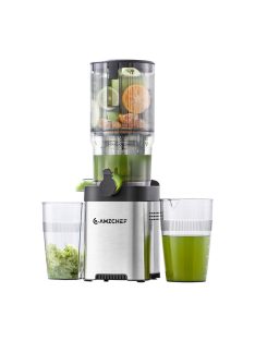 AMZCHEF CE-ZM1902B-SV lassú gyümölcsprés