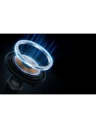 Baseus CW01 mágneses autós telefontartó szellőzőrácshoz USB-A töltővel, 15W + 25W