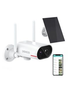IP kültéri kamera napelemmel DEKCO DC8L