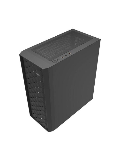 Darkflash DK351 számítógépház + 4 RGB ventilátor fekete