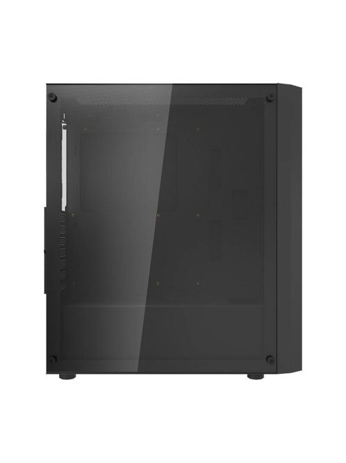 Darkflash DK351 számítógépház + 4 RGB ventilátor fekete