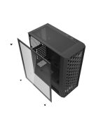 Darkflash DK351 számítógépház + 4 RGB ventilátor fekete