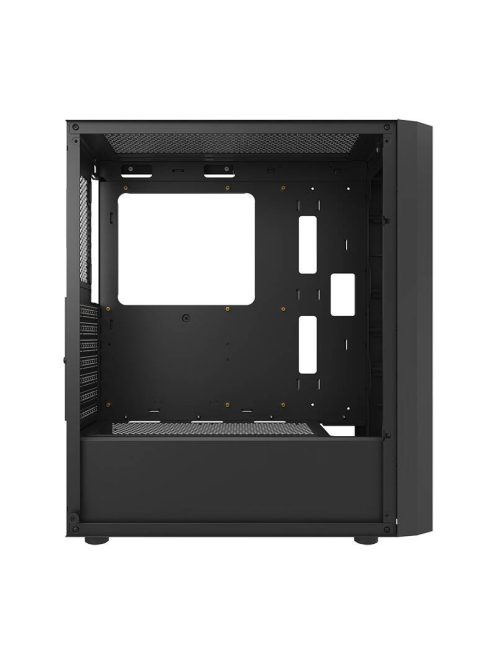 Darkflash DK351 számítógépház + 4 RGB ventilátor fekete