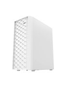 Darkflash DK351 számítógépház + 4 RGB ventilátor fehér