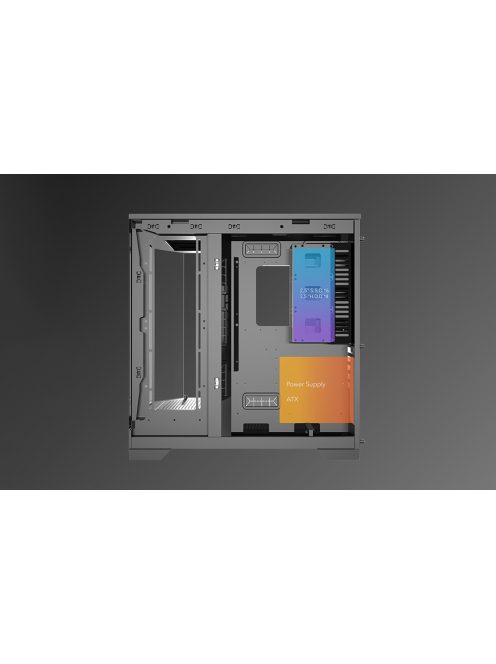 Darkflash DQX90 számítógépház fekete