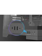 Darkflash DQX90 számítógépház fekete