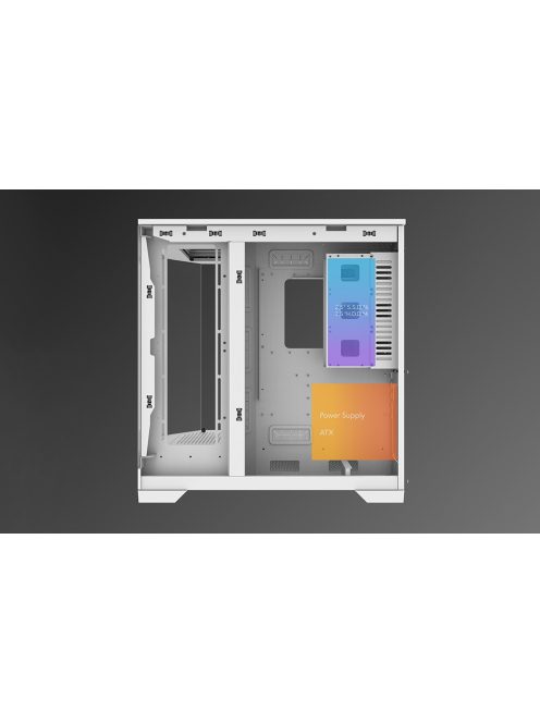 Darkflash DQX90 számítógépház fehér