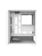 Darkflash DRX70 Mesh számítógépház + 4 RGB ventilátor fehér